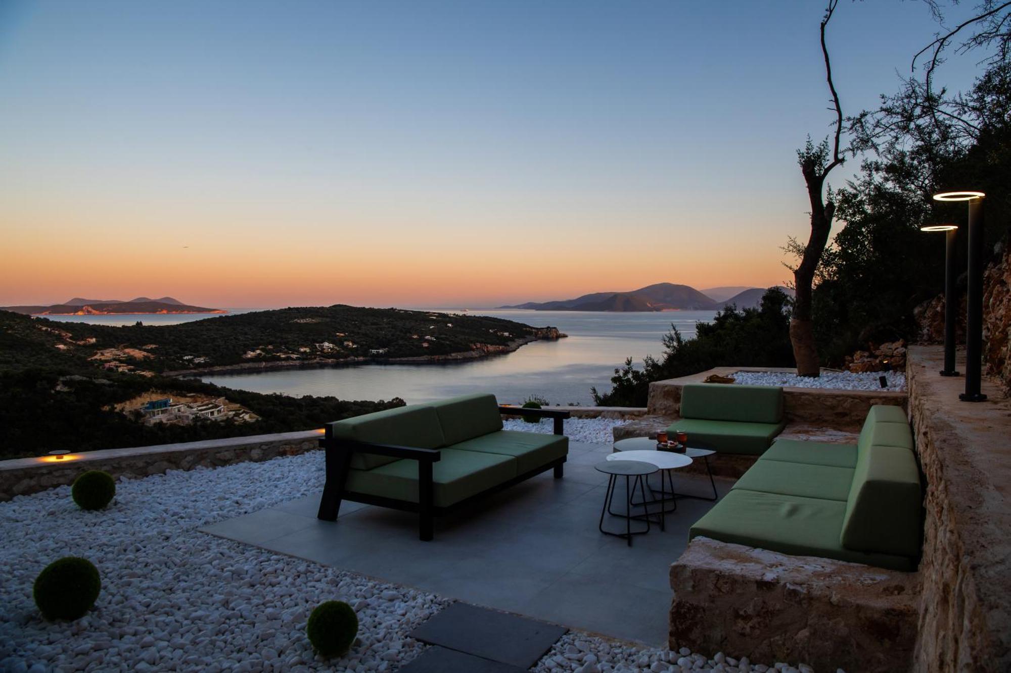 Pantea Luxury Villa Vasiliki  Luaran gambar