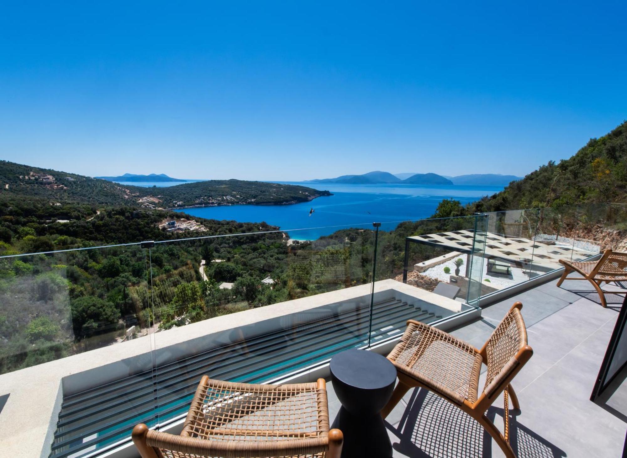 Pantea Luxury Villa Vasiliki  Luaran gambar