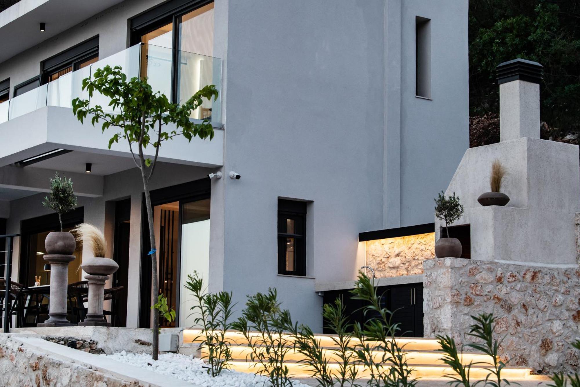 Pantea Luxury Villa Vasiliki  Luaran gambar