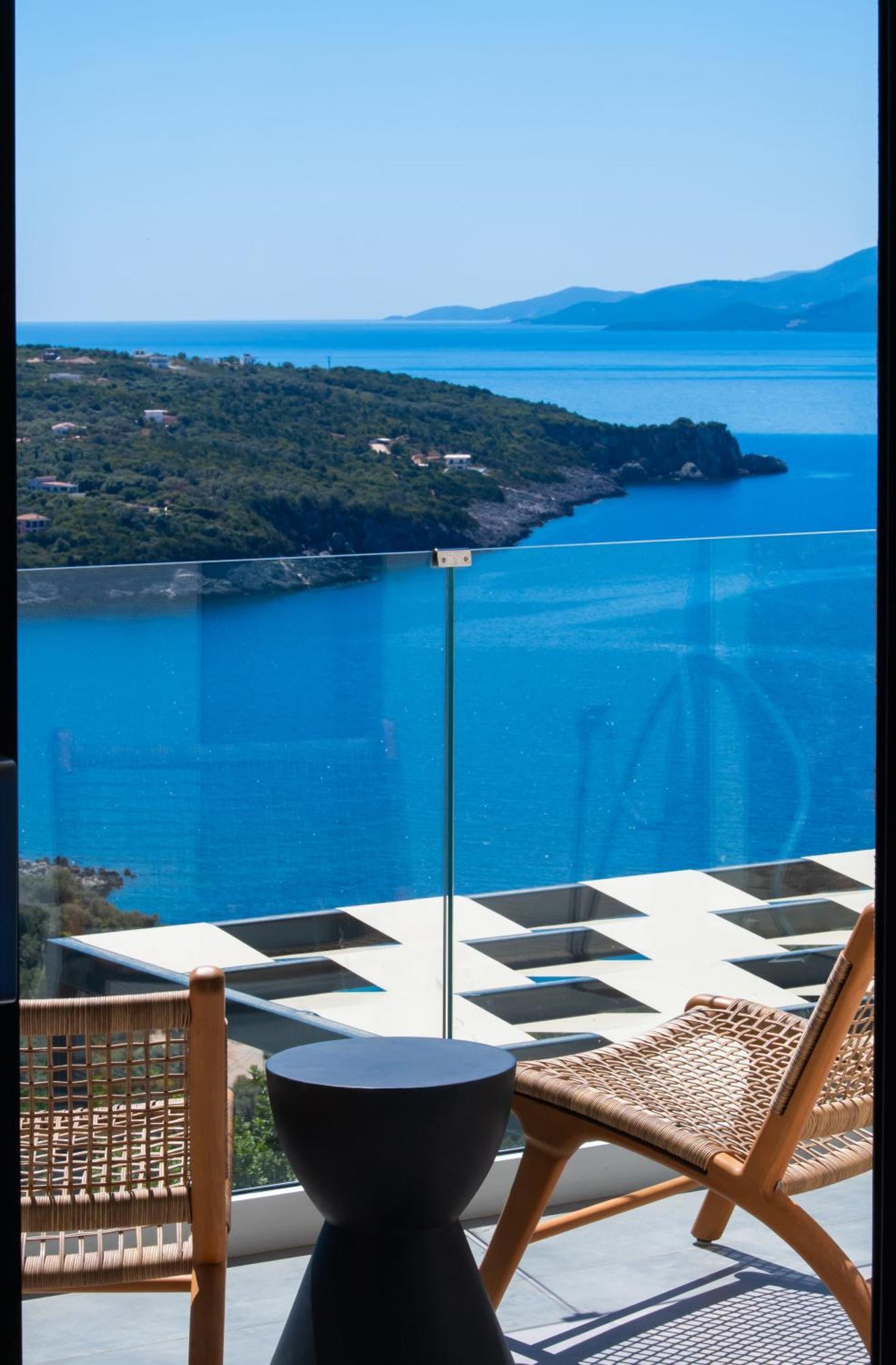 Pantea Luxury Villa Vasiliki  Luaran gambar