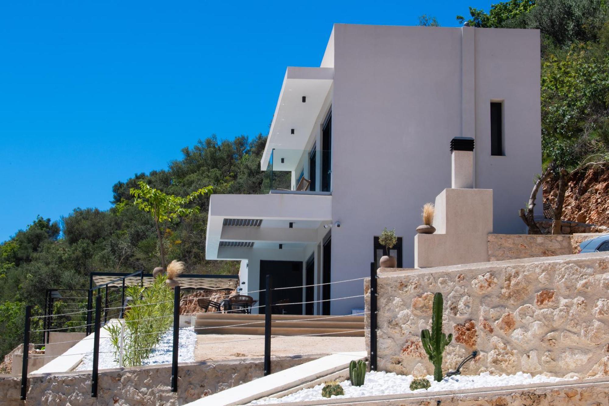 Pantea Luxury Villa Vasiliki  Luaran gambar