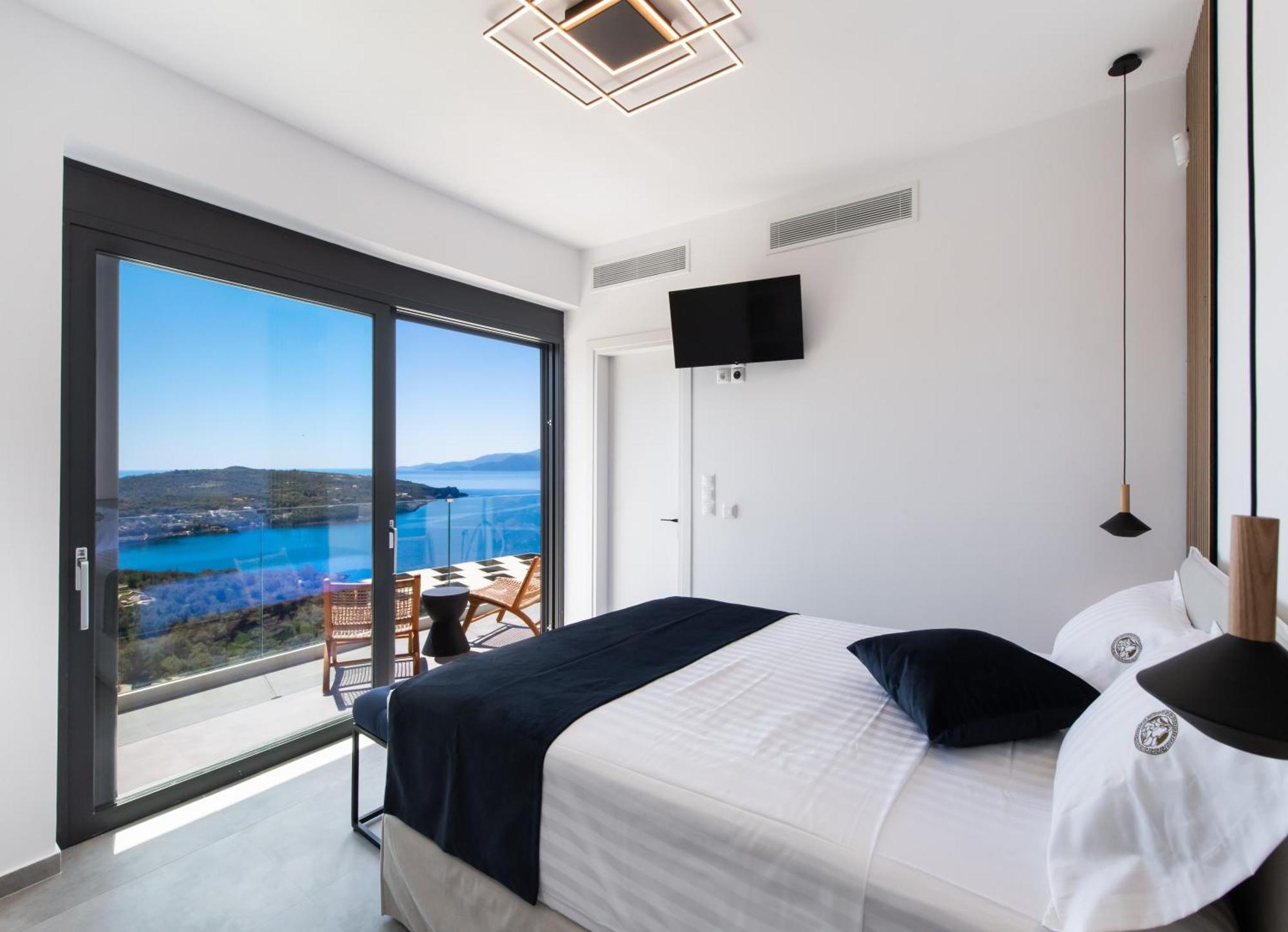 Pantea Luxury Villa Vasiliki  Luaran gambar
