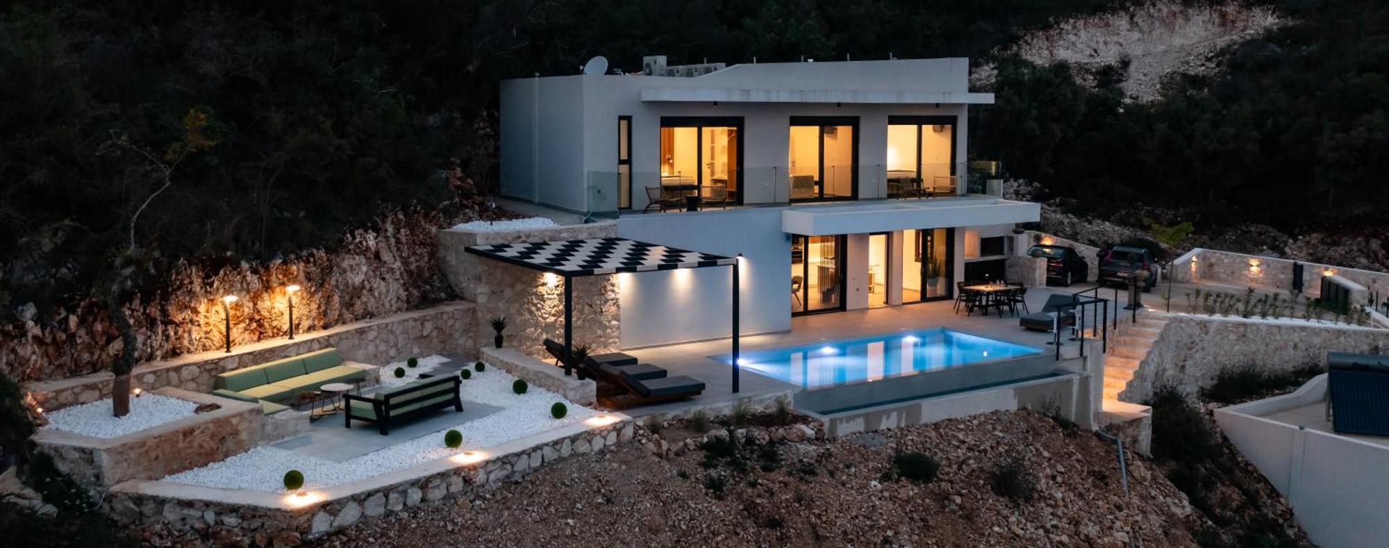 Pantea Luxury Villa Vasiliki  Luaran gambar