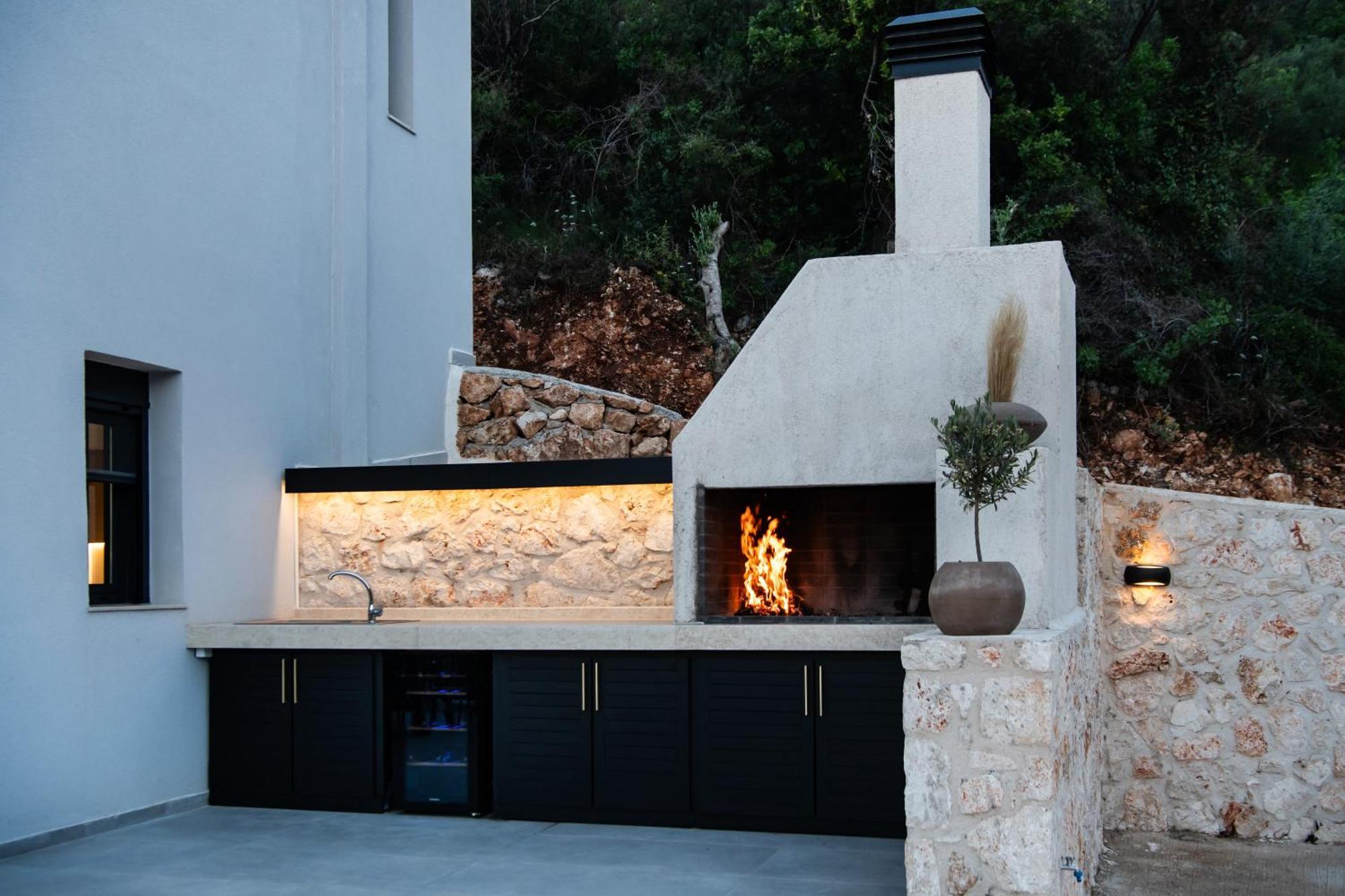 Pantea Luxury Villa Vasiliki  Luaran gambar