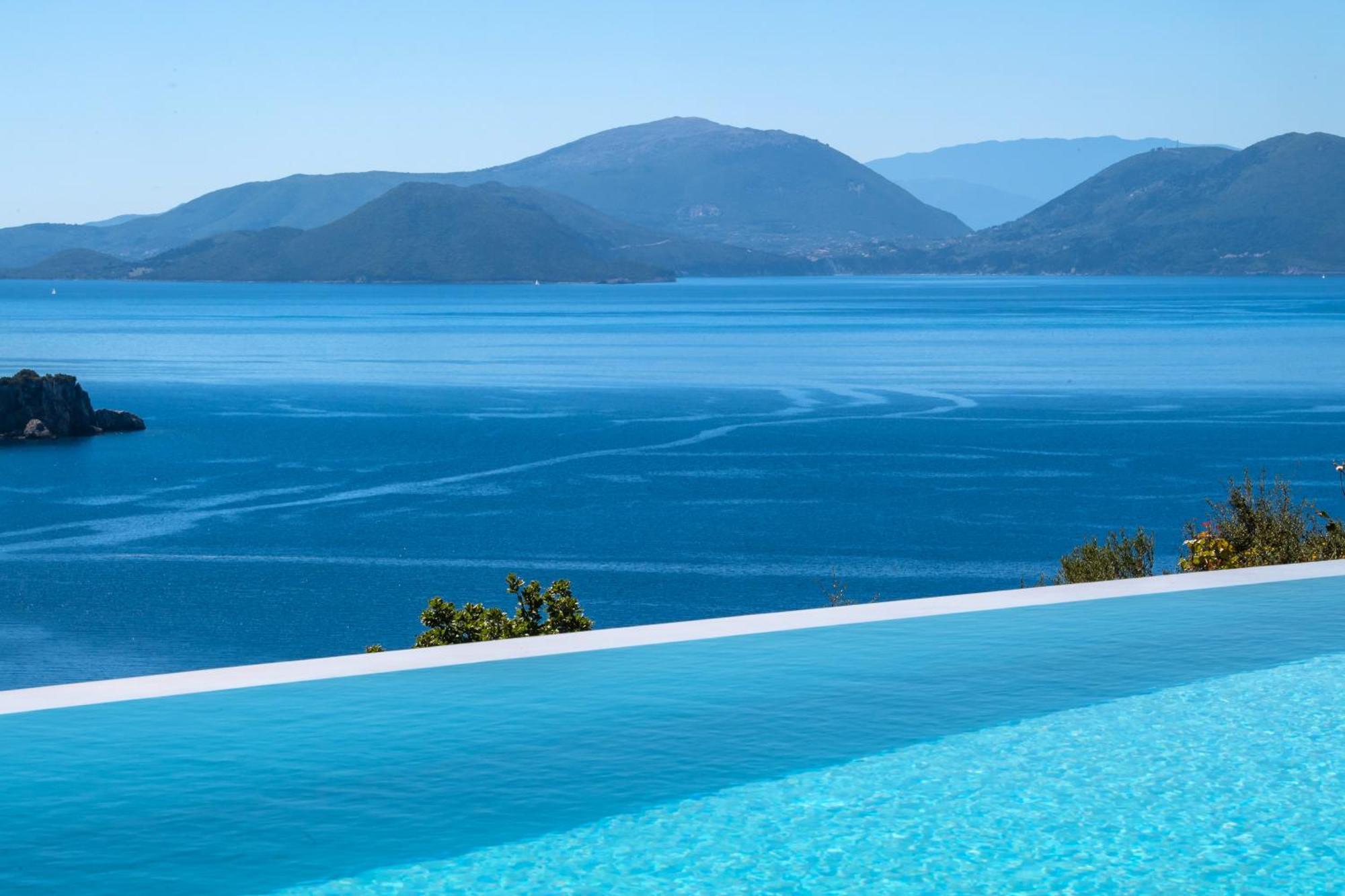 Pantea Luxury Villa Vasiliki  Luaran gambar