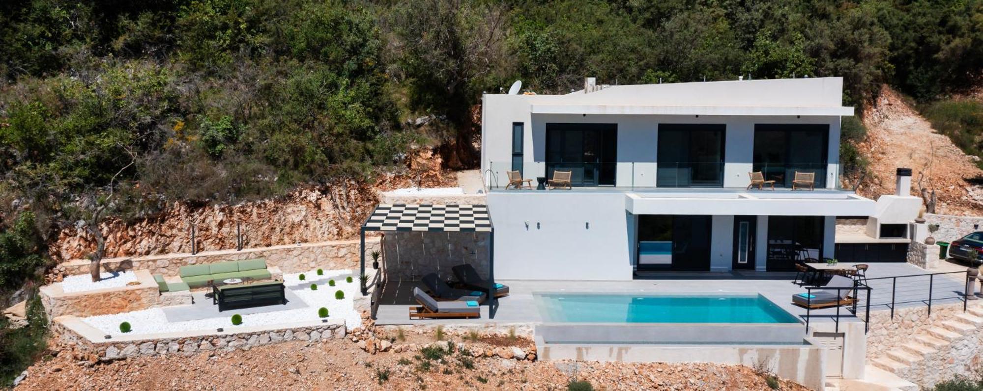 Pantea Luxury Villa Vasiliki  Luaran gambar