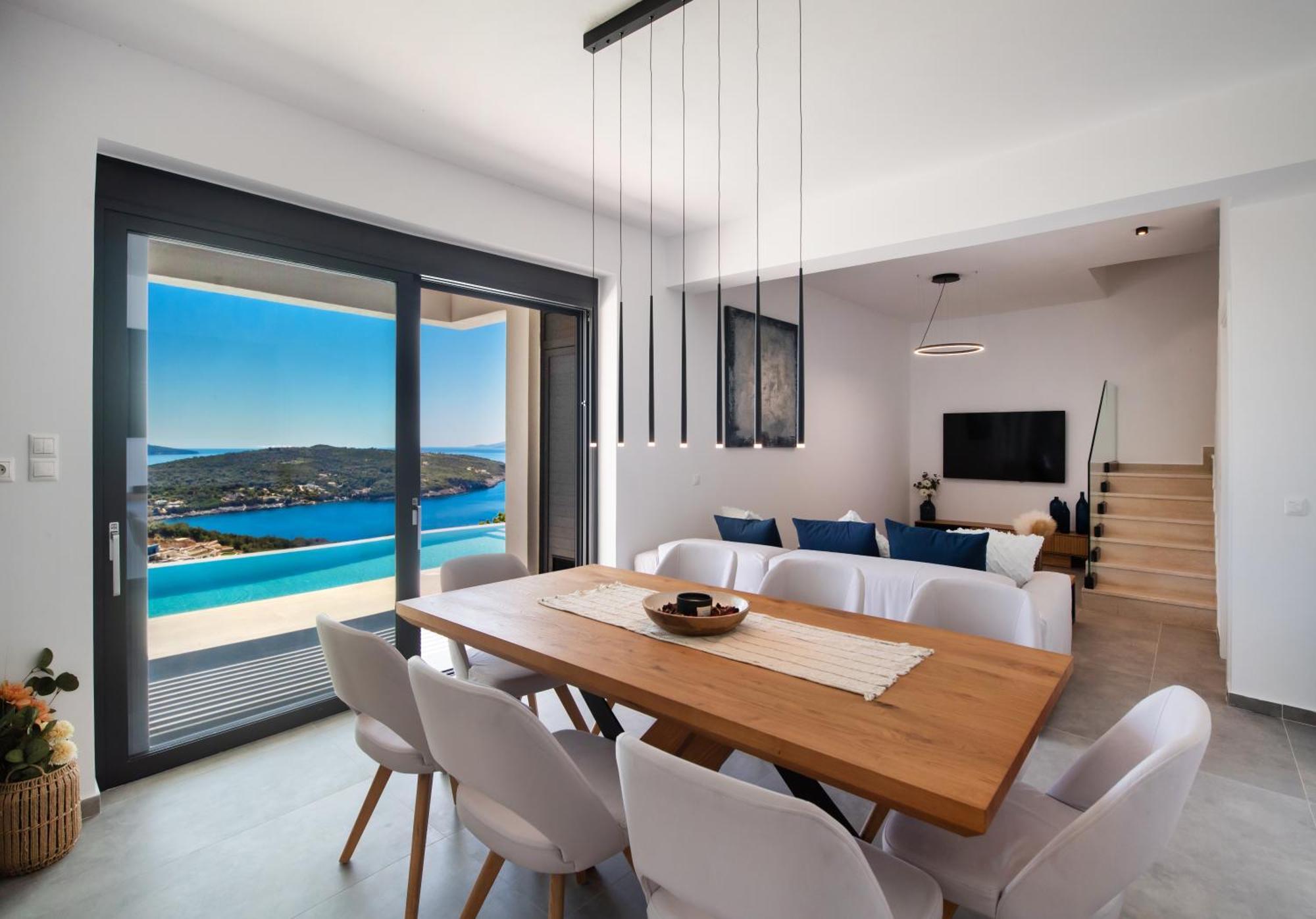 Pantea Luxury Villa Vasiliki  Luaran gambar