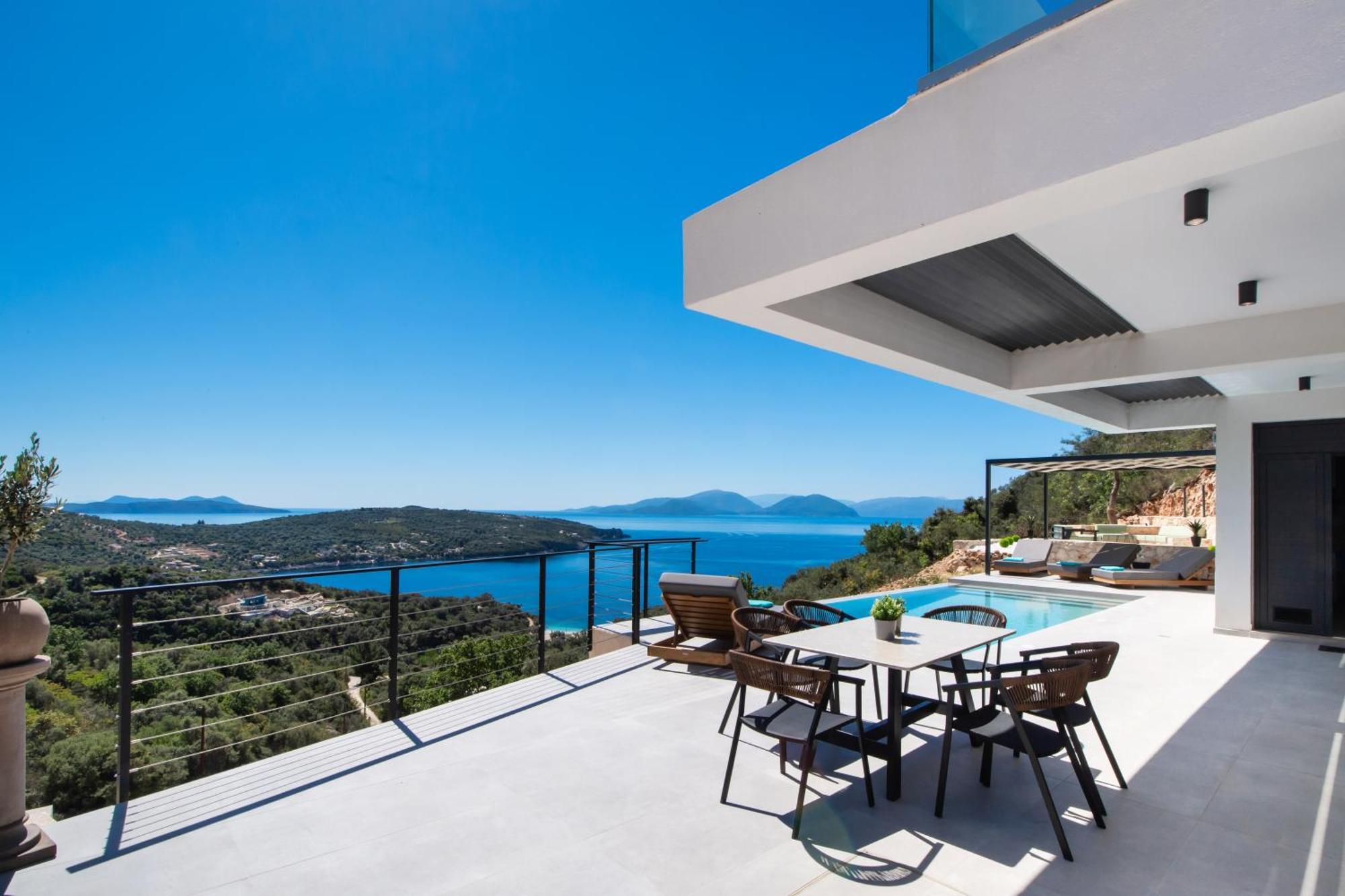 Pantea Luxury Villa Vasiliki  Luaran gambar