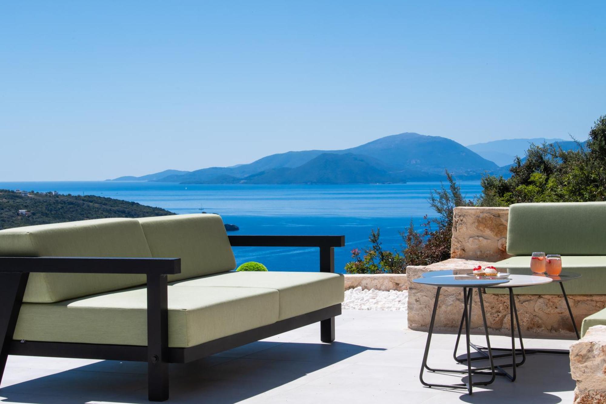 Pantea Luxury Villa Vasiliki  Luaran gambar