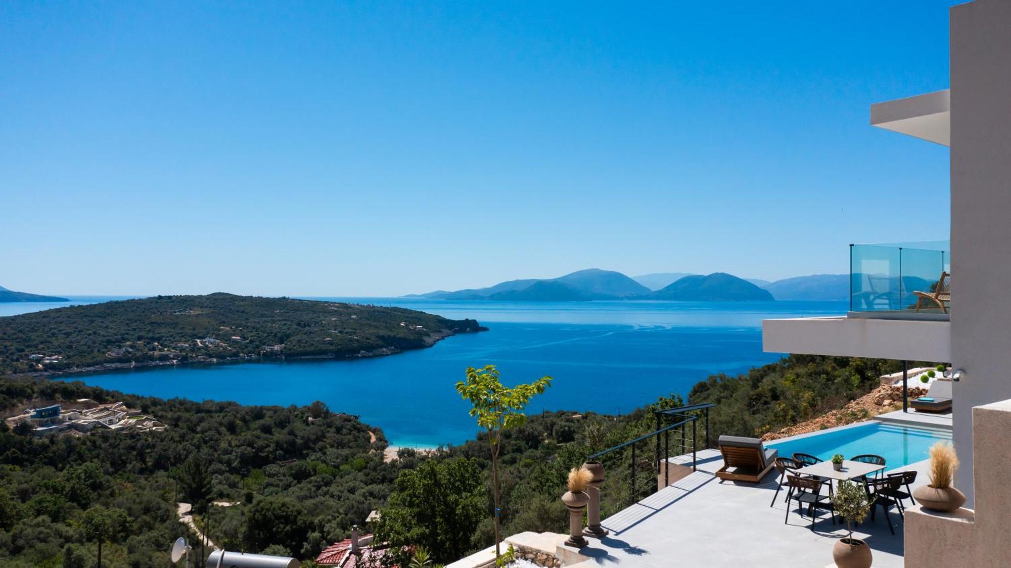 Pantea Luxury Villa Vasiliki  Luaran gambar
