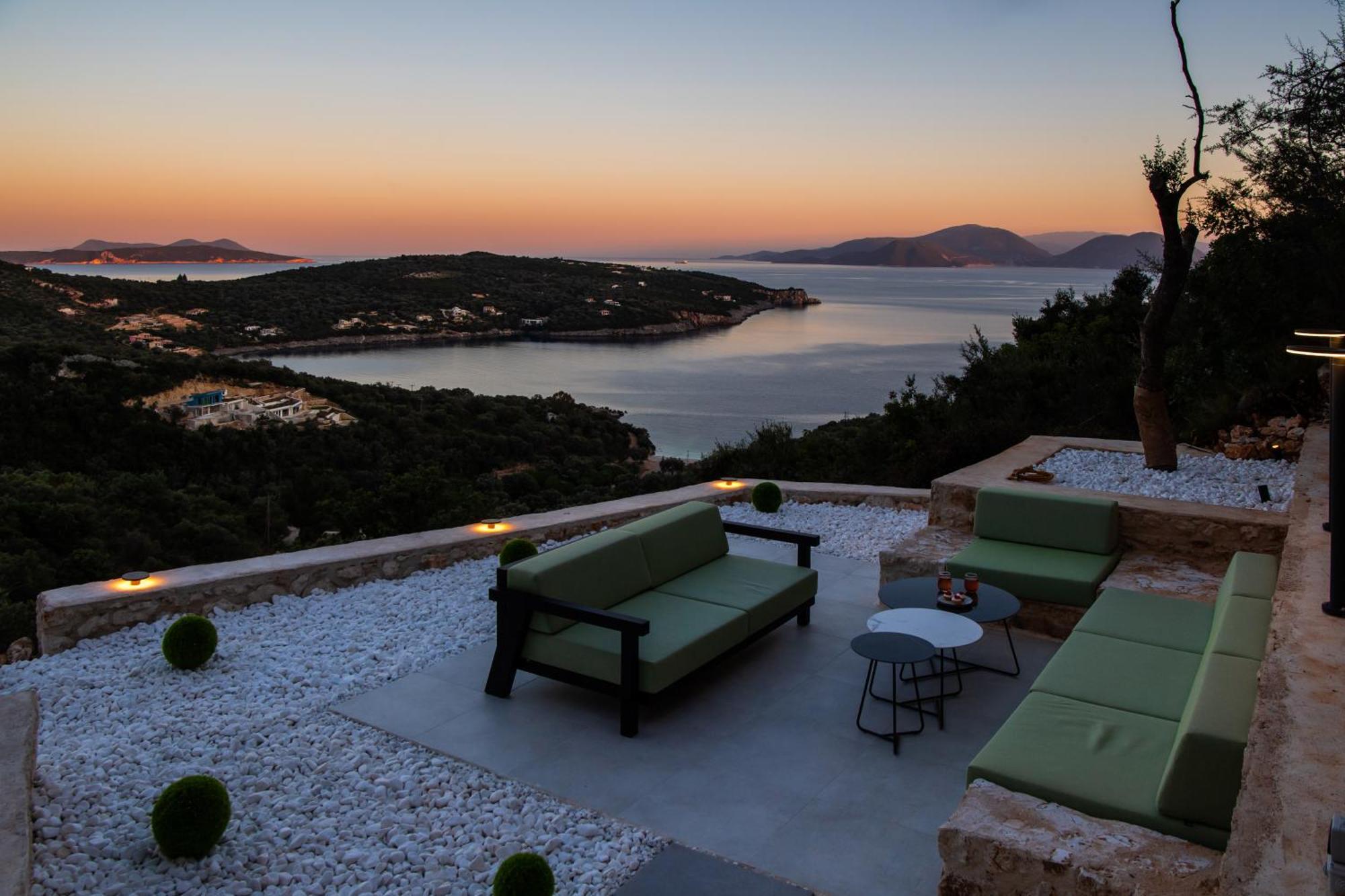 Pantea Luxury Villa Vasiliki  Luaran gambar