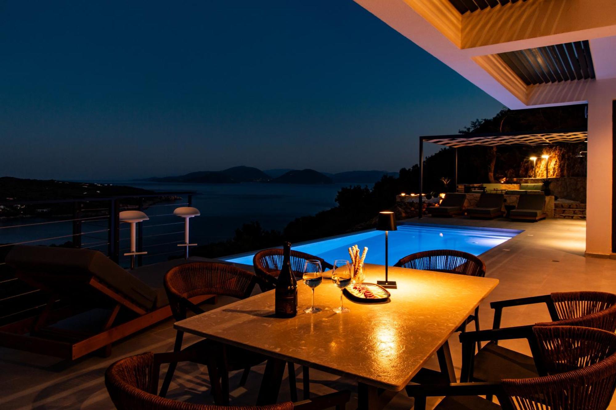 Pantea Luxury Villa Vasiliki  Luaran gambar