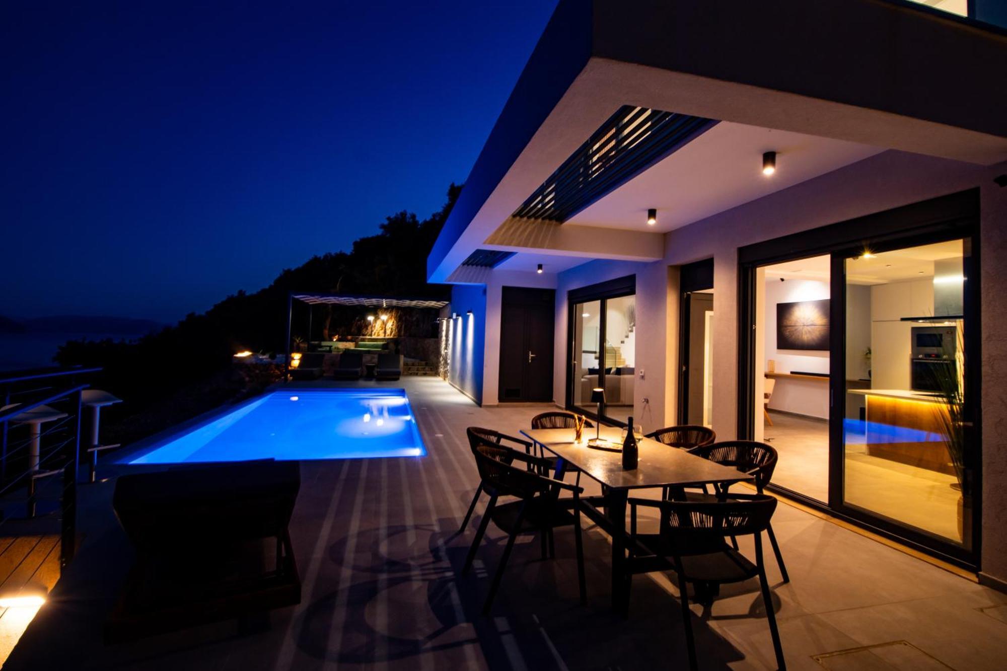 Pantea Luxury Villa Vasiliki  Luaran gambar