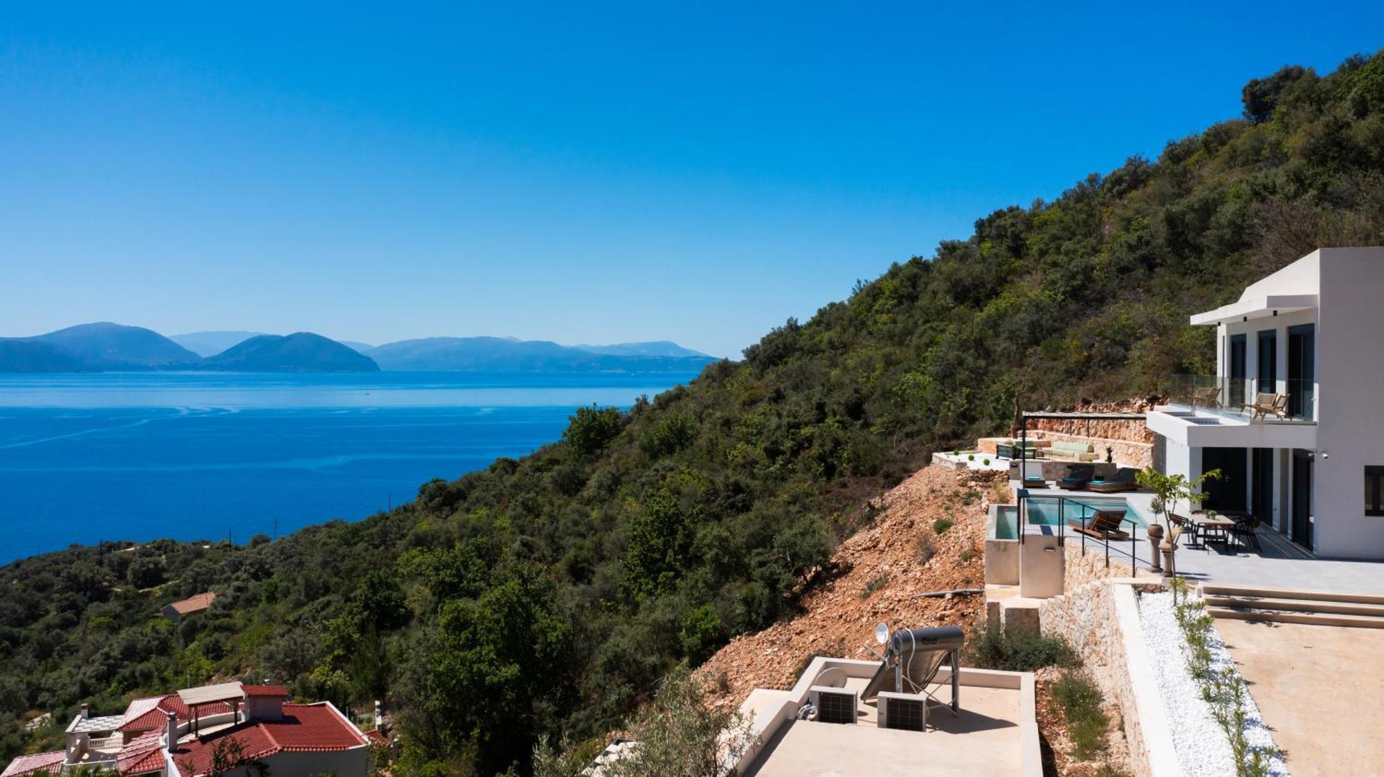 Pantea Luxury Villa Vasiliki  Luaran gambar