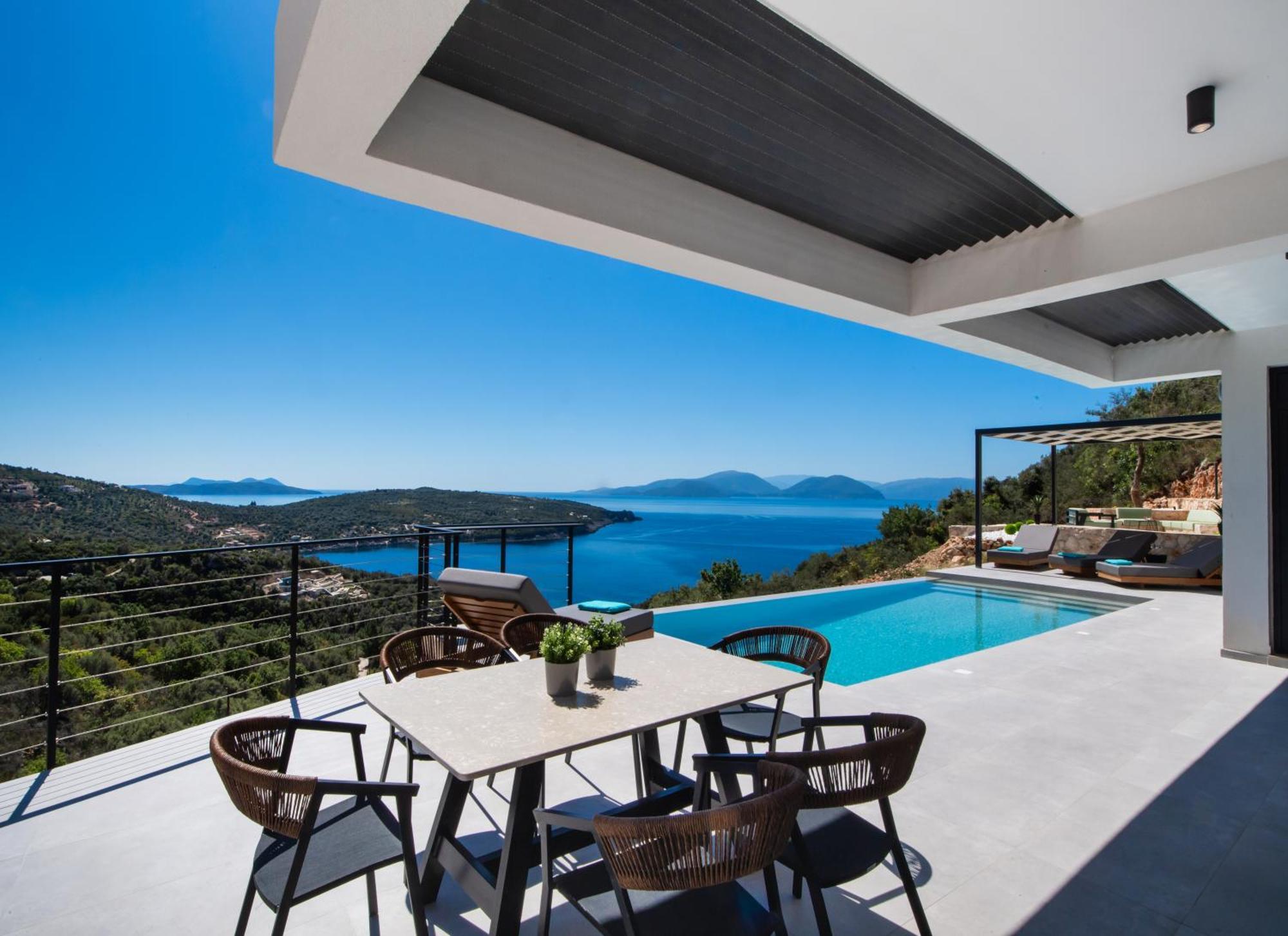 Pantea Luxury Villa Vasiliki  Luaran gambar