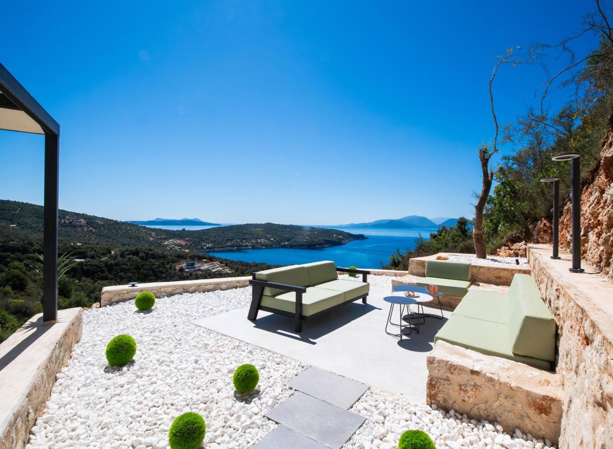 Pantea Luxury Villa Vasiliki  Luaran gambar