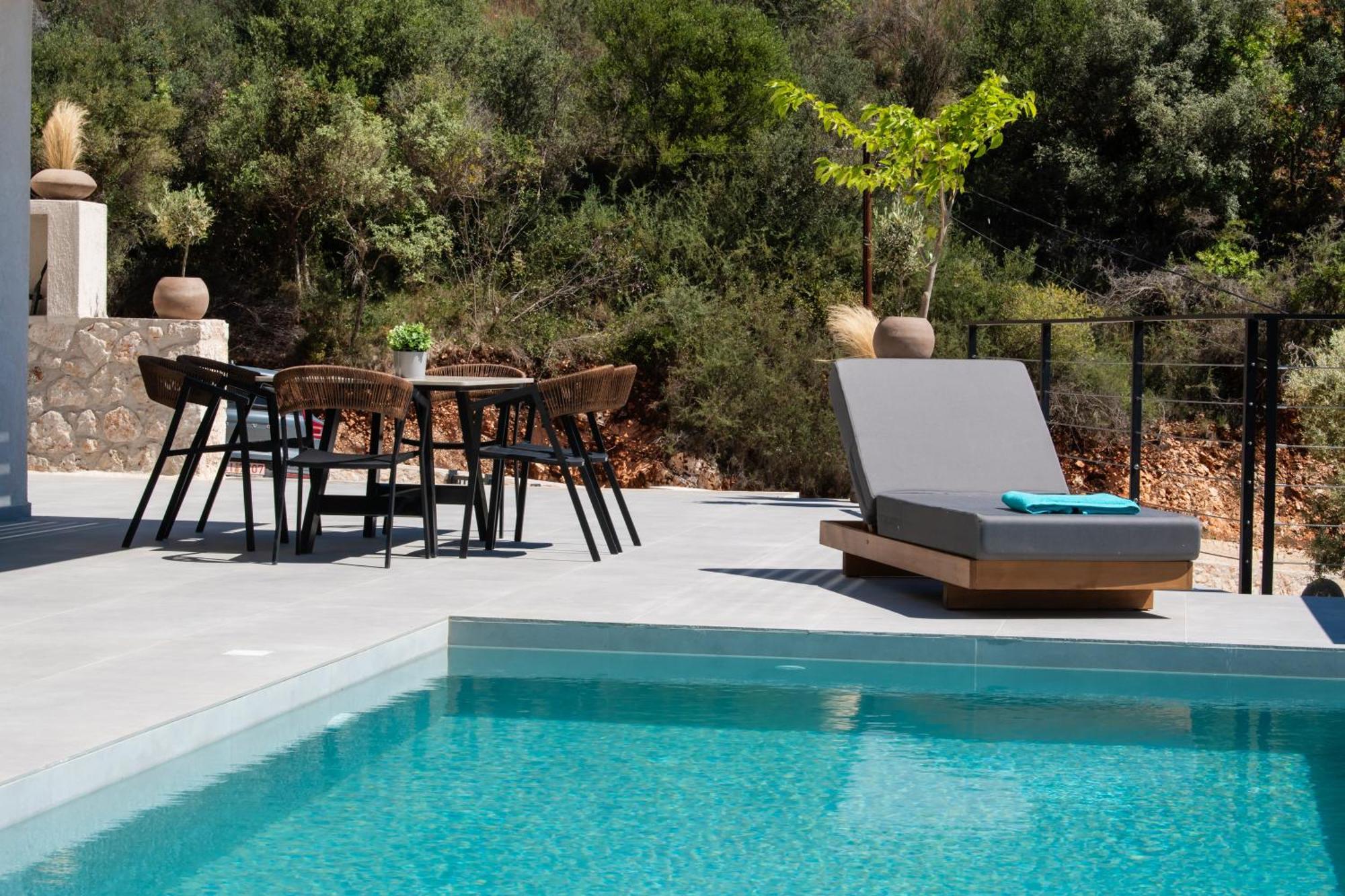Pantea Luxury Villa Vasiliki  Luaran gambar